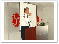 交通安全講習の様子